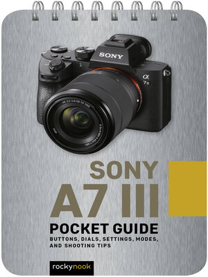 cover image of Sony a7 III Pocket Guide